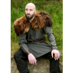 Wikinger Tunika, Viborg Rekonstruktion, olivgrün, Gr. XXL