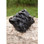 Flechtarmband aus Leder