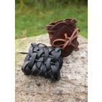 Flechtarmband aus Leder