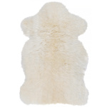 Lammfell, naturweiß, ca. 90 cm  Öko-Tex Standard 100 - Schaffell