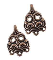 Wadenwickel - Haken Birka aus der Wikingerzeit, Paar