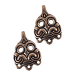 Wadenwickel - Haken Birka aus der Wikingerzeit, Paar