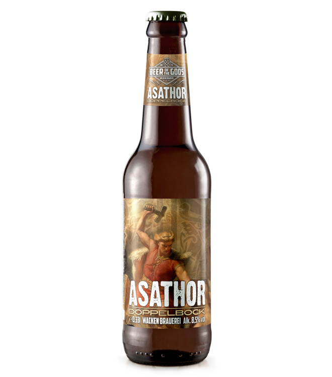 Asathor - Doppelbock, 0,33l Flasche - Wacken Brauerei