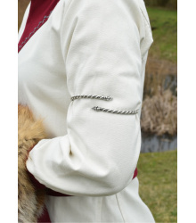 Wikinger Oberarmreif mit Wolfskopf