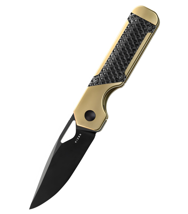 Kizer Knives MINI MILITAW TITANIUM + ZIRCONIUM, Taschenmesser