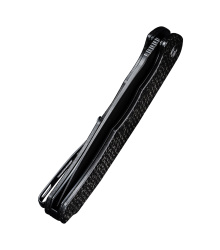 CIVIVI PRAXIS MICARTA ALL BLACK, Taschenmesser