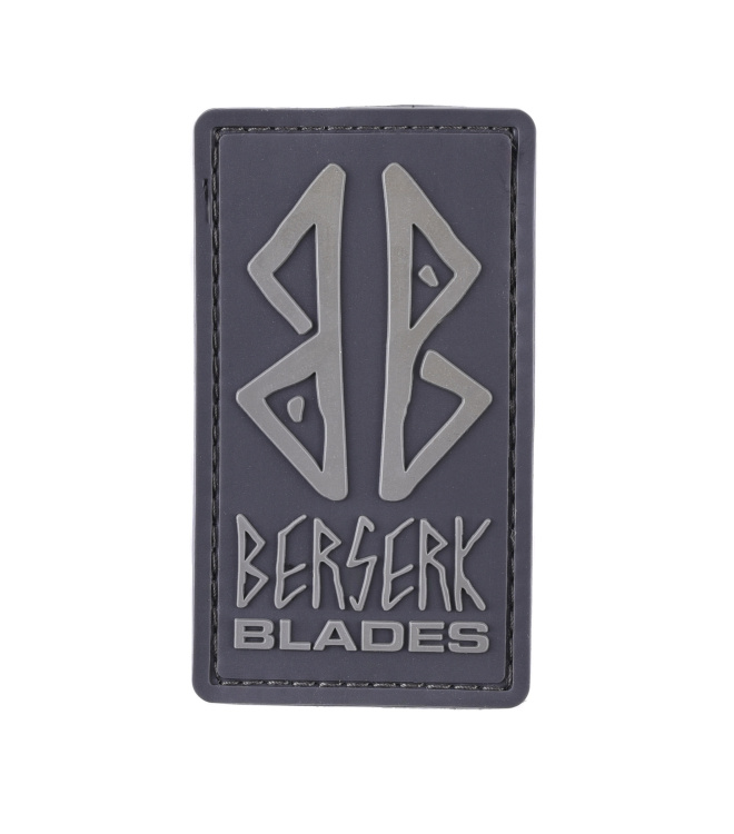 Berserk Blades PVC Patch dunkelgrau
