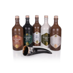 Dansk Mjød - Probierpaket 2 - 5 x 0,75l Met plus Trinkhorn 0,2l