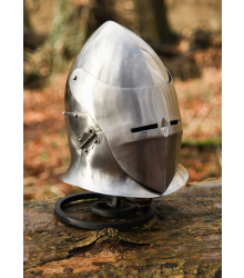Geschmiedeter Kerzenständer, Helmständer