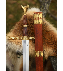 Writhen Hilt-Schwert mit gewundenem Griff u. Scheide (Royal Armouries), 15. Jh