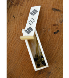 Kästchen aus Knochen, 10 cm
