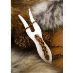 Strickgabel aus Knochen, 12 cm