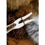 Strickgabel aus Knochen, 12 cm