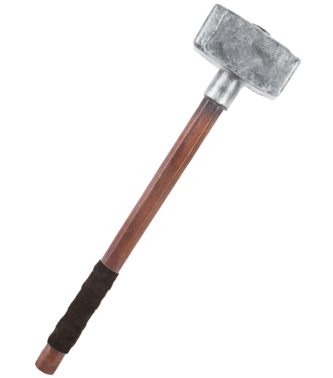 LARP Hammer Wendelin, Polsterwaffe, verschiedene Längen