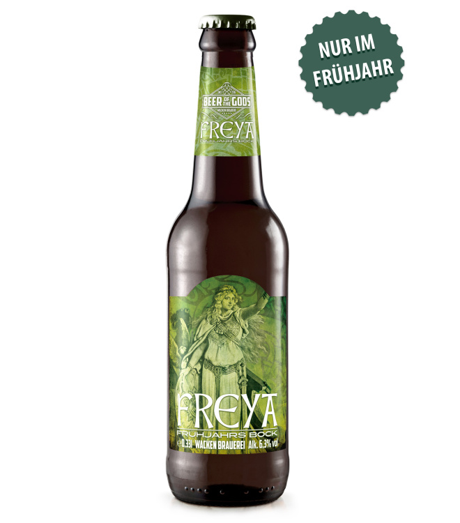 Freya - Frühjahrsbock, 0,33l Flasche - Wacken Brauerei