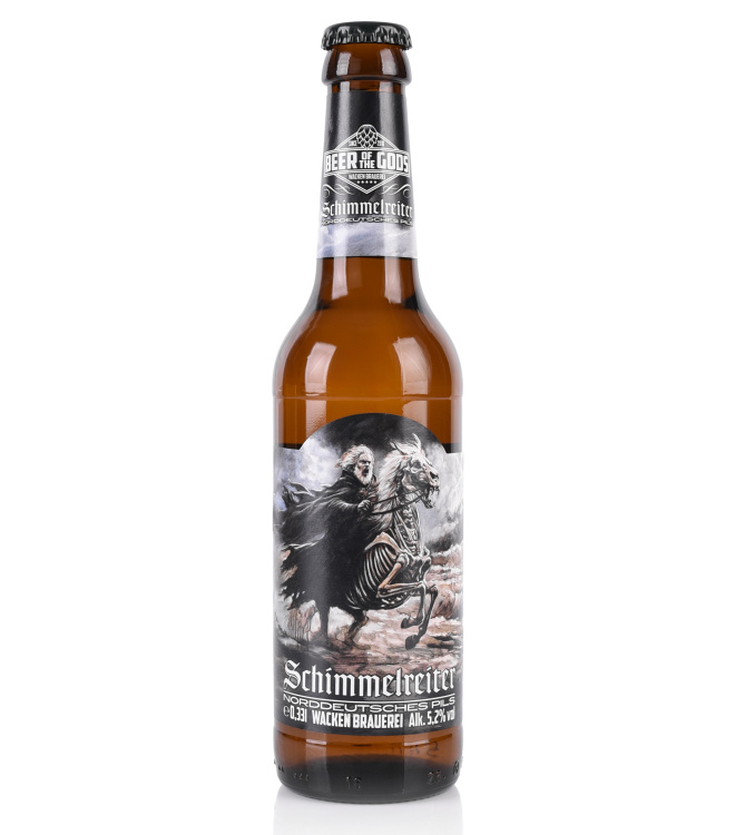 Schimmelreiter - norddeutsches Pils, 0,33l Flasche - Wacken Brauerei