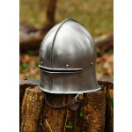 Einfacher Schaller, Mittelalter Helm, 1,6 mm Stahl, 15. Jahrhundert