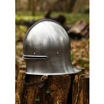 Einfacher Schaller, Mittelalter Helm, 1,6 mm Stahl, 15. Jahrhundert