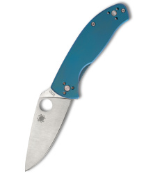 Spyderco Tenacious R.I.L. Blue Titanium, Taschenmesser