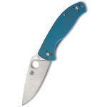 Spyderco Tenacious R.I.L. Blue Titanium, Taschenmesser