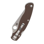 Spyderco Military 2 Brown G10 CPM-15V Sprint Run, Taschenmesser