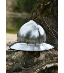 Eisenhut, Mittelalter Helm für Schaukampf, 2 mm Stahl, versch. Größen