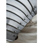 Mittelalterliche Achseln, Schulterschutz, Paar, 1,2 mm Stahl