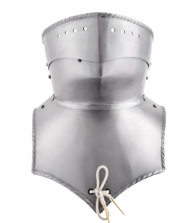 Mittelalterliche Halsberge, 1,2 mm Stahl