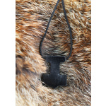Wikinger Thorshammer Anhänger aus Horn