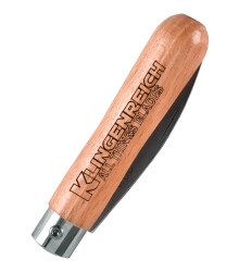 Kleines Taschenmesser mit Drop-Point-Klinge und Klingenreich-Logo