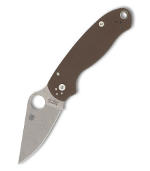 Spyderco Para 3 Brown G10 CPM-15V Sprint Run, Taschenmesser