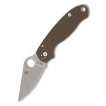 Spyderco Para 3 Brown G10 CPM-15V Sprint Run, Taschenmesser