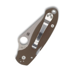 Spyderco Para 3 Brown G10 CPM-15V Sprint Run, Taschenmesser