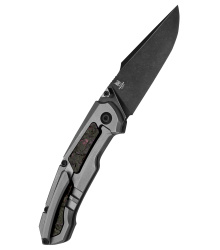 Kizer Knives Feweed, Titanium, Fat Carbon Purple Haze, Taschenmesser