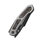 Kizer Knives Feweed, Titanium, Fat Carbon Purple Haze, Taschenmesser