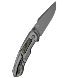 Kizer Knives Feweed TI Fat Carbon, Toxic Storm, Taschenmesser