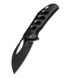 Kizer Knives Hawk Titanium Black, Polished DLC, Taschenmesser