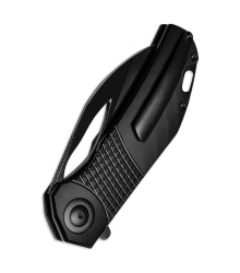Kizer Knives Hawk Titanium Black, Polished DLC, Taschenmesser