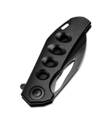 Kizer Knives Hawk Titanium Black, Polished DLC, Taschenmesser