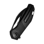 Kizer Knives Hawk Titanium Black, Polished DLC, Taschenmesser