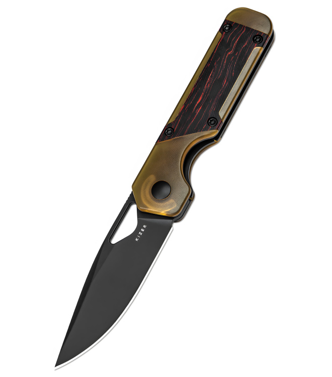 Kizer Knives Mini Militaw PEI + G10, Taschenmesser