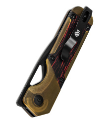 Kizer Knives Mini Militaw PEI + G10, Taschenmesser