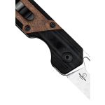 Kizer Knives Mini Militaw G10 + Mkuruti-Holz, Taschenmesser