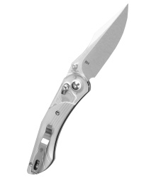 Kizer Knives Mini Mystic, Nitro-V, Acryl + Aluminium, Taschenmesser