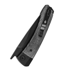 Kizer Knives Mini Momo, Aluminum, Micarta, black, Taschenmesser
