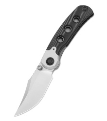 Kizer Knives Pioneer, Aluminum, Black Micarta, Nitro-V, Taschenmesser