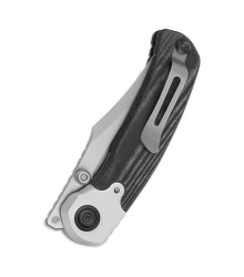 Kizer Knives Pioneer, Aluminum, Black Micarta, Nitro-V, Taschenmesser