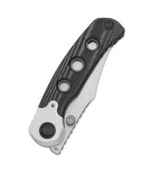 Kizer Knives Pioneer, Aluminum, Black Micarta, Nitro-V, Taschenmesser