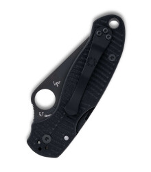 Spyderco Para 3 SALT, G10, Magnacut, All Black,...