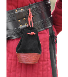 Mittelalter Beutel aus Leder